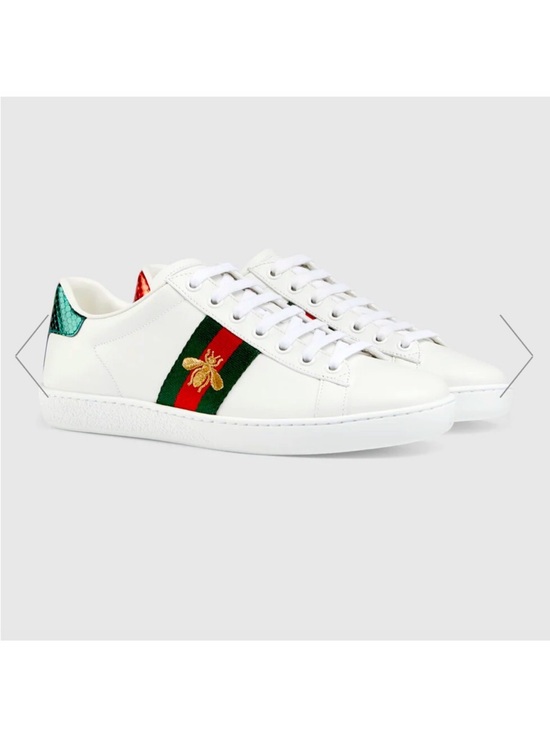 Gucci Shoes - Gucci White Leather Classic Ace Sneakers